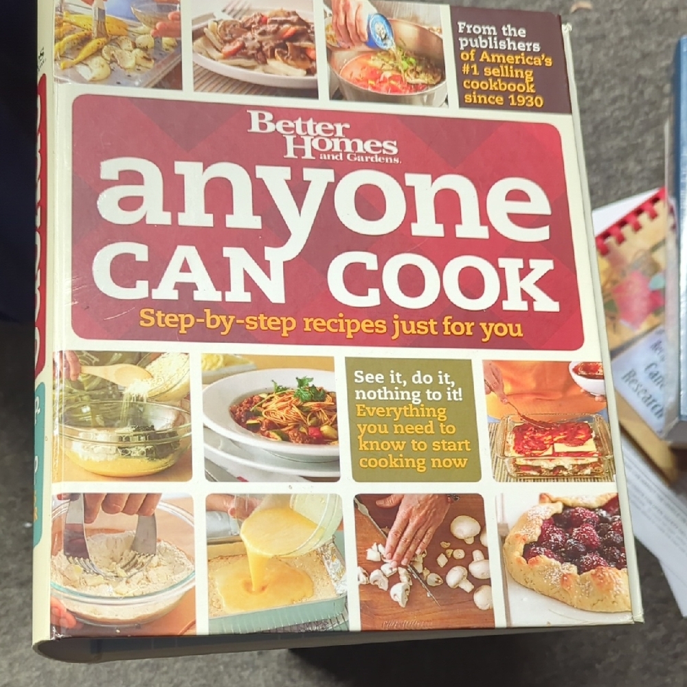 Better Homes and Gardens Anyone Can Cook - Red and White Edition